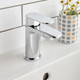  VADO Metiz Mono Basin Mixer + Push Basin Waste AX-MET-100/CC-CP 