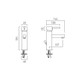  VADO Nuri Mono Basin Mixer + Pop-Up Waste AX-NUR-100-CP 