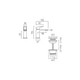  VADO Cameo Lever Mini Mono Basin Mixer For Low Pressure System for Gravity System CAM-200M/CC-LP-CP 