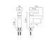  VADO Edit Mini Mono Basin Mixer Single Lever EDI-100M/SB-CP 