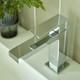  VADO Notion SlimlineMono Basin Mixer Smooth Bodied Single Lever Waste NOT-200/CC-C/P 