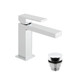  VADO Notion SlimlineMono Basin Mixer Smooth Bodied Single Lever Waste NOT-200/CC-C/P 