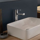  VADO Zoo Extended Mono Basin Mixer Smooth Bodied Single Lever ZOO-100EF/SB-C/P 