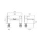  VADO Ekko Deck Mounted Bath Filler AX-EKO-137-CP 