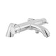 VADO Celsius Exposed Thermo Bath Shower Mixer Pillar Mounted CEL-131T-C/P 
