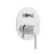  VADO Zoo Round Concealed Single Lever Manual Valve & Diverter ZOO-147A/RO-C/P 