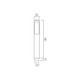  VADO Zoo Round Shower Handset ZOO-HANDSET-DB-C/P 
