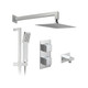  VADO Tablet Notion Vertical Shower - Two Outlet Thermostatic Shower TAB-1720/NOT-V2-CP 