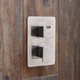  VADO Phase 2 Outlet 2 Handle Thermostatic Shower Valve PHA-148D/2-C/P 