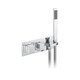  VADO Tablet Notion 2 Outlet 2 Handle Concealed Thermostatic Valve TAB-148/2WO-NOT-CP 