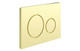 J2 Bathrooms Round Push Button Flushplate - Brushed Brass JTWO109022 