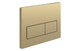 J2 Bathrooms Rectangle Push Button Flushplate - Brushed Bronze JTWO109029 