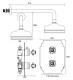 Heritage Hartlebury Recessed Shower With Premium Fixed Head Kit