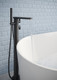  Crosswater Wisp Thermo Bath Shower Mixer Floor Standing with Kit Chrome WP418TFC 
