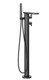  Crosswater Wisp Thermo Bath Shower Mixer Floor Standing with Kit Chrome WP418TFC 