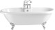 Heritage Oban 1760 x 790mm Acrylic Double Ended Roll Top Bath 2 Tap Holes  Junction 2 Interiors Bathrooms