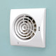 HIB Bathroom Hush T Fan - White  Junction 2 Interiors Bathrooms