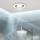 HIB Bathroom Cyclone Wet Room Inline Fan - Optional LED Lamp  Junction 2 Interiors Bathrooms