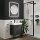 HIB Bathroom Frontier 60cm Mirror  Junction 2 Interiors Bathrooms