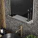 HIB Bathroom Platform 50 Mirror  Junction 2 Interiors Bathrooms