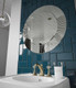 HIB Bathroom Arte 60 Mirror  Junction 2 Interiors Bathrooms