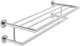 VADO - Spa Towel Shelf With Towel Rail 600mm (24")  Junction 2 Interiors Bathrooms