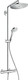 hansgrohe Croma Select S Showerpipe 280 1Jet With Thermostat  Junction 2 Interiors Bathrooms