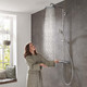 hansgrohe Croma Showerpipe 220 1Jet With Thermostat  Junction 2 Interiors Bathrooms