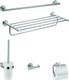 hansgrohe Logis Universal Bath-Accessory Set 5 In 1  Junction 2 Interiors Bathrooms