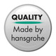 hansgrohe RainFinity Wall Outlet Porter 500 Shower Holder  Junction 2 Interiors Bathrooms