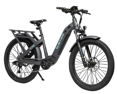 QueitKat Inc Villager Electric Bike Denim VIL50DNM16