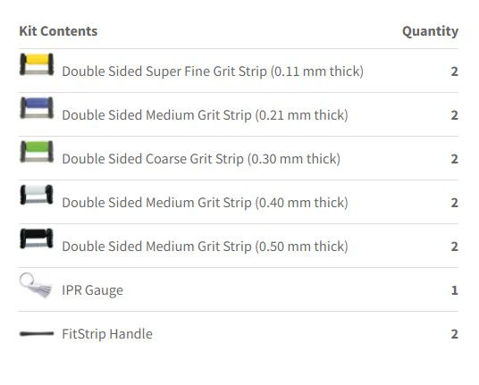 FitStrip IPR Kit Dental Solutions | Erskine Dental