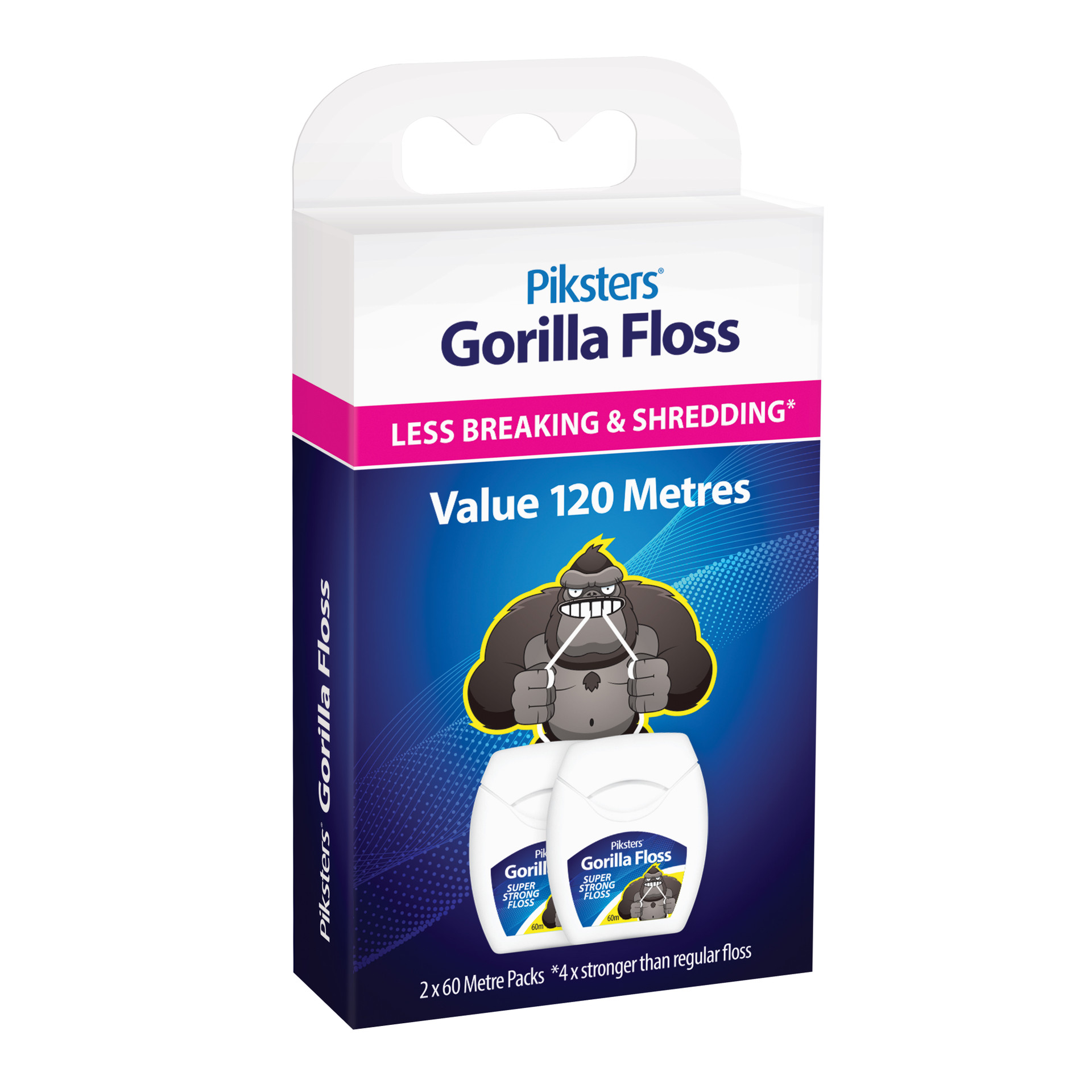 Gorilla Floss™ Dental Floss 150m (Chairside InSurgery use) Piksters® Dental Professional