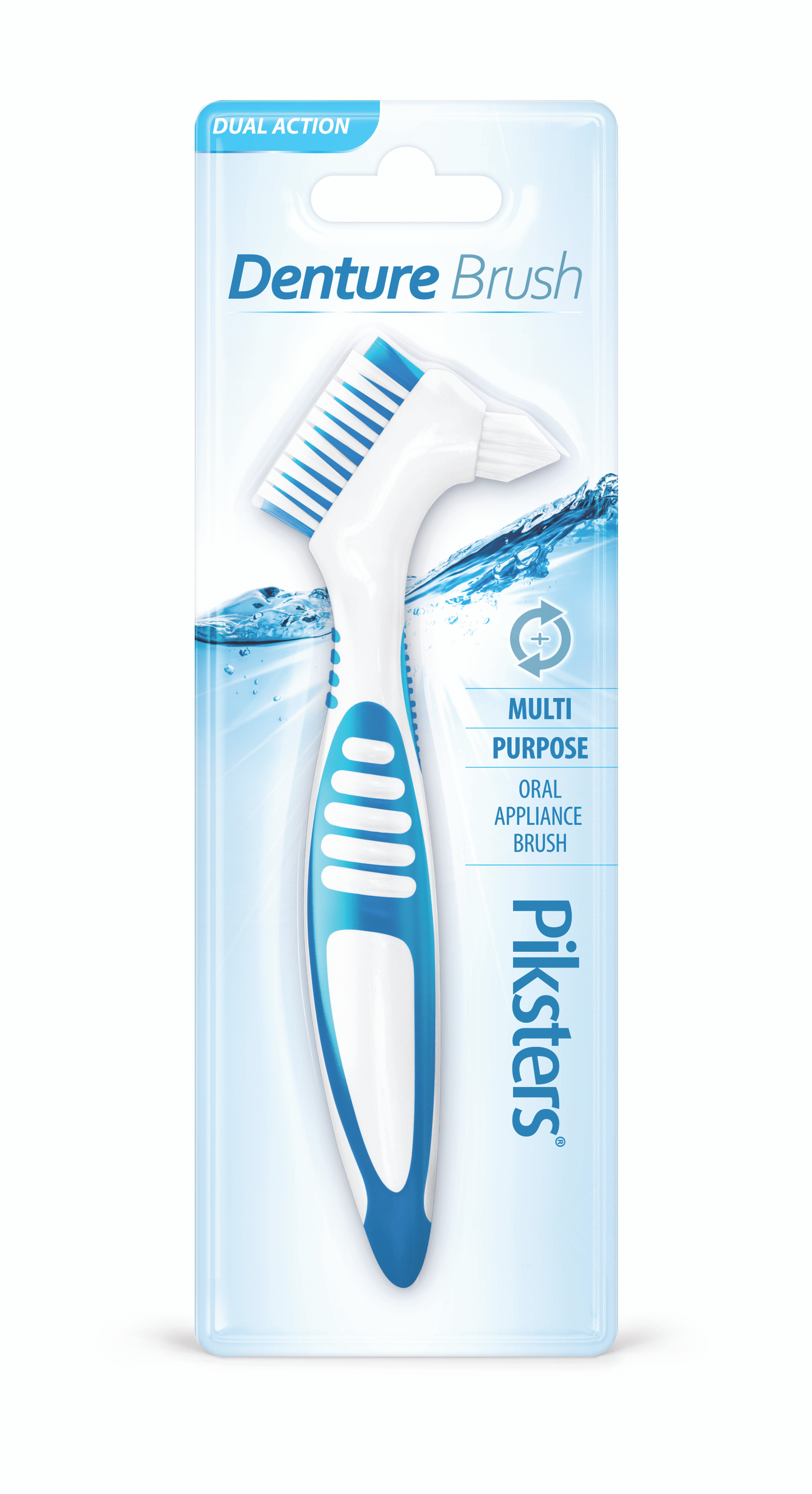 Oral Appliance and Denture Brush Piksters® Dental Professional