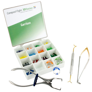 Composi-Tight 3D Fusion Sectional Matrix Kit - Forceps & 5-in-1 instrument