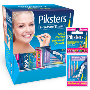 Piksters® Interdental Brushes - Countertop Box 75 pack