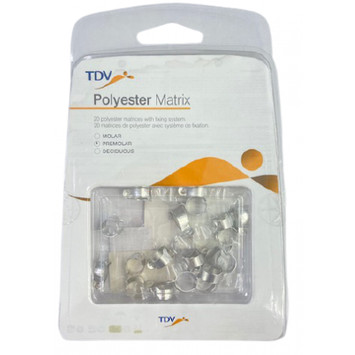 Polyester Pre-Molar & Molar Matrices - 20 pack