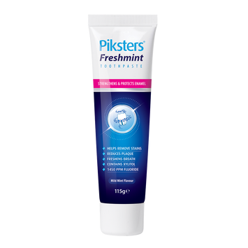 piksters freshmint toothpaste 115grams