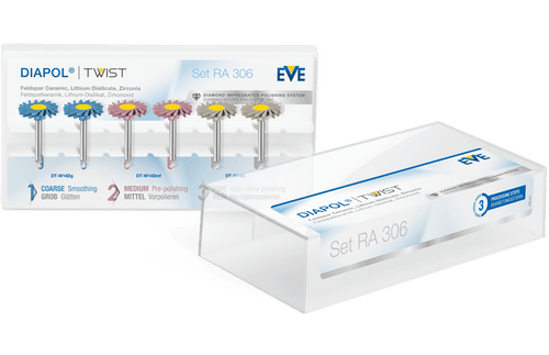 Diapol Twist Polisher RA - 6pk