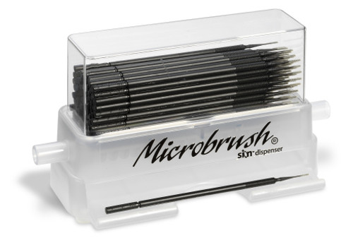 Microbrush X Black Dispenser Kit-100pk