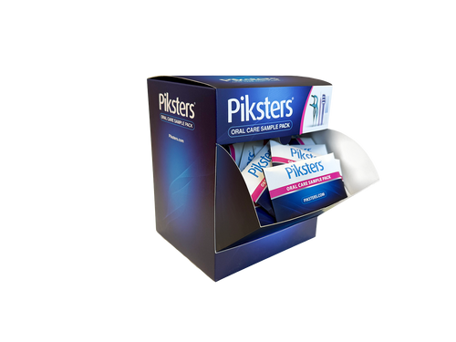 Oral Care Sample Packets in a Countertop Display Box 75 packs Oral Care Sample Packets in a Countertop Display Box 75 packs
