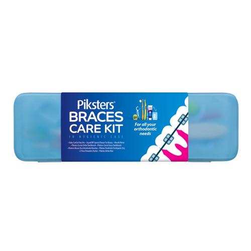 piksters braces care kit with contents