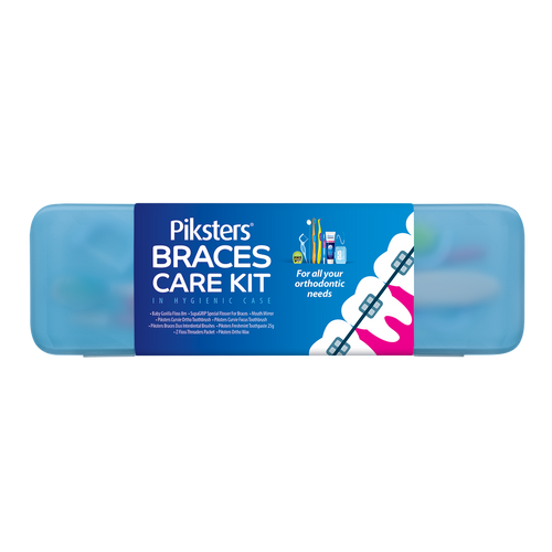 piksters braces care kit with contents