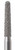 NTI Diamond 856 Round End Taper FG Burs - 10pk