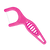 piksters supagrip kids flosser pink flosser