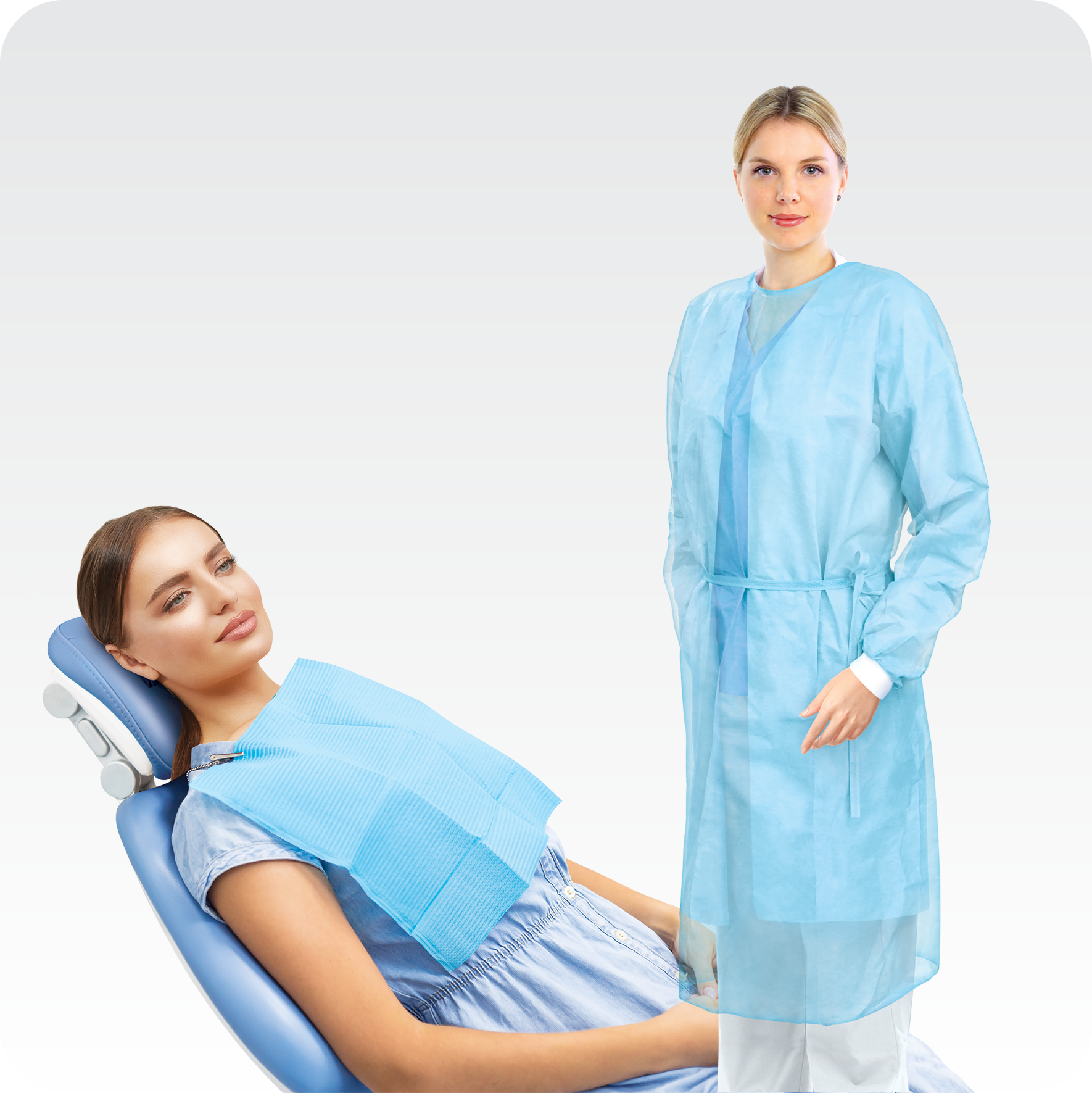 Bibs & Gowns category