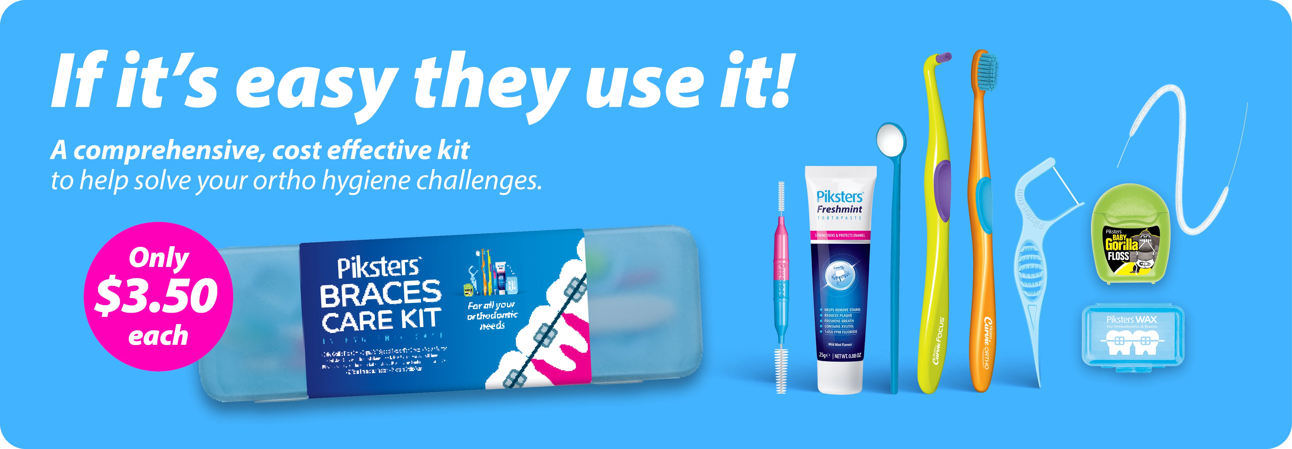 piksters braces care kit