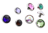Flat Bottom Gem Ends