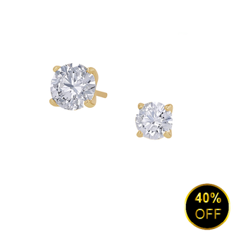 18K Tiffany Gem End 16ga Diamond