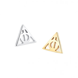 14K Deathly Hallows 4.5mm 16ga